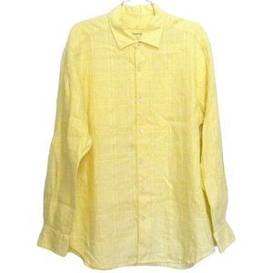 Tommy Bahama Yellow Dress Shirt